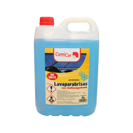 LÍQUIDO LAVAPARABRISAS CON ANTICONGELANTE -9ºC
